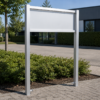 Informatiebord buiten aluminium 5x10 Premium 9 Aluminium frame voor informatiebord buiten 5x10 Premium